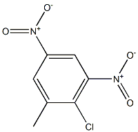 2-METHYL-4,6-DINITROCHLOROBENZENE Structure