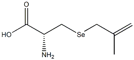 SE-2-METHYL-2-PROPENYL-L-SELENOCYSTEINE Structure