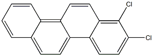 DICHLOROCHRYSENE,,结构式