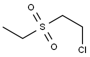 2-CHLOROETHYLETHYLSULPHONE Structure