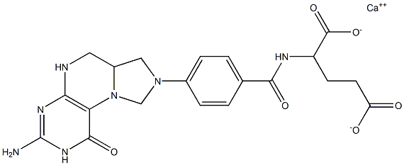 CALCIUM5,10-METHYLENETETRAHYDROFOLATE Structure