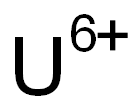 URANIUM(VI),,结构式