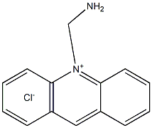 AMINOMETHYLACRIDINIUMCHLORIDE Structure