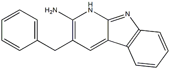 2-AMINO-3-BENZYLPYRIDO[2,3-B]INDOLE Structure