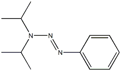 1-PHENYL-3,3-DIISOPROPYLTRIAZENE Structure