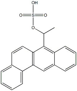 7-ALPHA-SULFOOXYETHYLBENZ(A)ANTHRACENE Structure