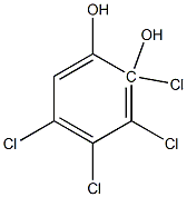 2,3,4,5-TETRACHLOROCATECHOL,,结构式