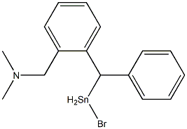 (2-[(DIMETHYLAMINO)METHYL]PHENYL)PHENYLMETHYLTINBROMIDE