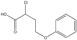 CHLOROPHENOXYBUTYRICACID 结构式