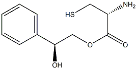S-1/2-PHENYL-2-HYDROXYETHYLCYSTEINE Struktur