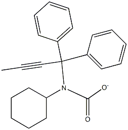 1,1-DIPHENYL-2-BUTYNYLCYCLOHEXYLCARBAMATE