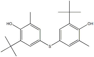 4,4'-THIOBIS(6-TERT-BUTYL-ORTHO-CRESOL),,结构式