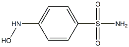 PARA-HYDROXYLAMINOBENZENESULPHONAMIDE Structure