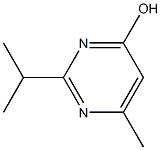 2-ISOPROPYL-6-METHYL-4-PYRIMIDIOL Structure