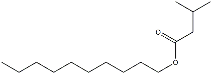 DECYL3-METHYLBUTYRATE 化学構造式