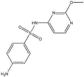 METHOXY-6-SULPHANILAMIDOPYRIMIDINE Structure