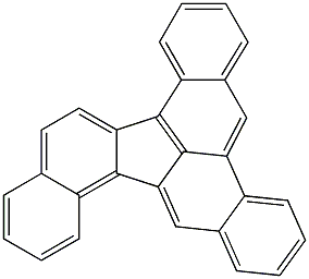 TRIBENZOFLUORANTHENE 化学構造式