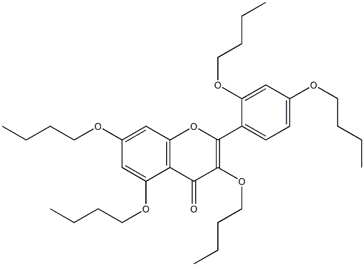 MORINPENTABUTYLETHER Structure