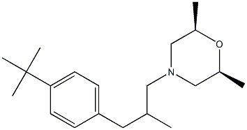 CIS-2,6-DIMETHYL-4-(3-(4-(1,1-DIMETHYLETHYL)PHENYL)-2-METHYLPROPYL)MORPHOLINE