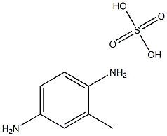 2-METHYL-1,4-PHENYLENEDIAMINESULPHATE 结构式