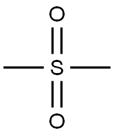 MONOMETHYLSULPHONE Structure