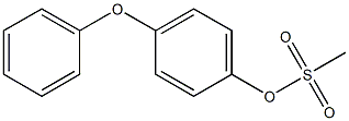 PARA-PHENOXYPHENOLMETHANESULPHONATE 化学構造式