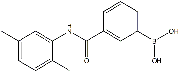 3-[(2,5-Dimethylphenyl)carbamoyl]benzeneboronicacid98% Structure