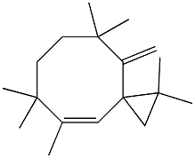 Spiro[2,7]dec-4-ene, 1,1,5,6,6,9,9-heptamethyl-10-methylene 结构式