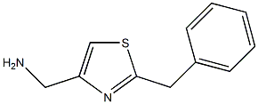 (2-Benzylthiazol-4-yl)methylamine 化学構造式