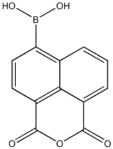 1,8-Naphthalicanhydride-4-boronicacid Structure