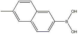 6-Methyl-2-naphthaleneboronicacid Structure