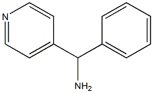 Phenyl-C-pyridin-4-yl-methylamine,,结构式