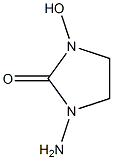 N-氨基-N-羟基咪唑烷-2-酮, , 结构式