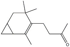 4-(3,3,5-trimethyl-4-bicyclo[4.1.0]hept-4-enyl)butan-2-one Structure