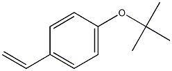 1-ethenyl-4-tert-butoxy-benzene Struktur