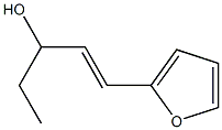 1-(2-Furyl)-1-penten-3-ol 结构式