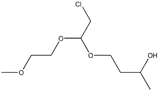 4-[2-chloro-1-(2-methoxyethoxy)ethoxy]butan-2-ol