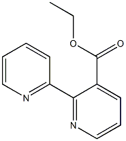 2,6-dipyridinecarboxylic acid, ethyl ester Structure