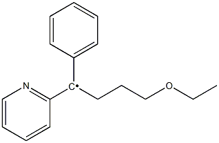 (3-Ethoxy-propyl)-(phenyl-pyridin-2-yl-methyl)- Structure