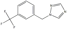 1-(3-Trifluoromethyl-benzyl)-1H-[1,2,4]triazol- Structure