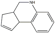 3a,4,5,9b-Tetrahydro-3H-cyclopenta[c]quinoline- Structure