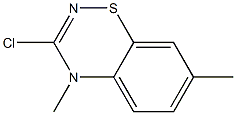 3-Chloro-4,7-dimethyl-4H-1,2,4-benzothiadiazin-