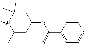 4-Benzoyloxy-2,2,6-trimethyl-piperidinium