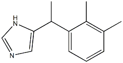 4-[1-(2,3-dimethylphenyl)ethyl]-3H-imidazole Structure