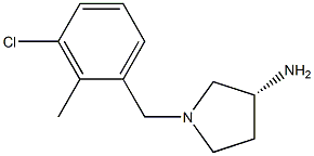  (3R)-1-(3-chloro-2-methylbenzyl)pyrrolidin-3-amine