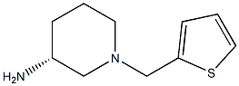 (3R)-1-(thiophen-2-ylmethyl)piperidin-3-amine Struktur