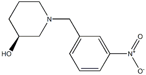 (3S)-1-(3-nitrobenzyl)piperidin-3-ol|