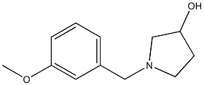 1-(3-methoxybenzyl)pyrrolidin-3-ol|