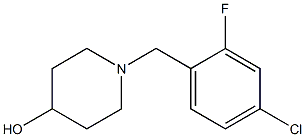 1-(4-chloro-2-fluorobenzyl)piperidin-4-ol