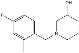 1-(4-fluoro-2-methylbenzyl)piperidin-3-ol